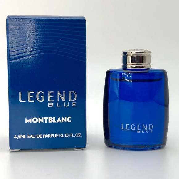 Legend Blue by MontBlanc Collectible Mini Bottle NEW IN BOX - Picture 1 of 2